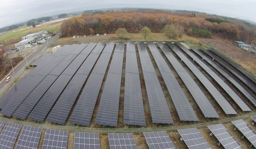 ８００Ｋｗ太陽光工事が完了しました。